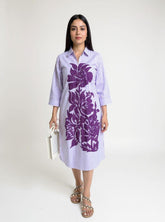 Stripes classy dress